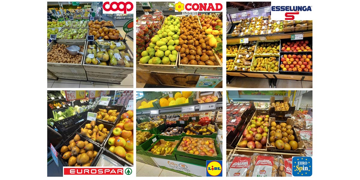 Negli assortimenti di pere regna l’anonimato ma vince il confezionato